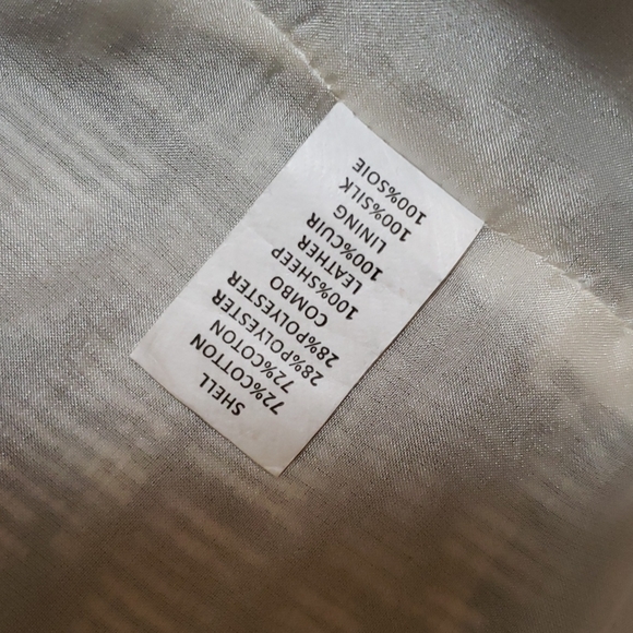 Ramy Brook Leather Sleeve Moto Style Jacket with removable Sleeves - Picture 5 of 11